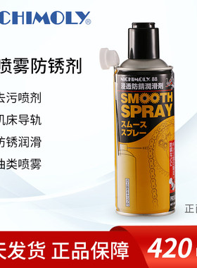 日本NICHIMOLY 88浸透防锈润滑剂SMOOTH SPRAY伺服机底部用