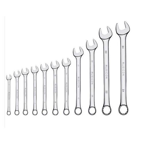 进口日本RUBICON罗宾汉11件套装8-24mm RCW-311 梅开两用扳手
