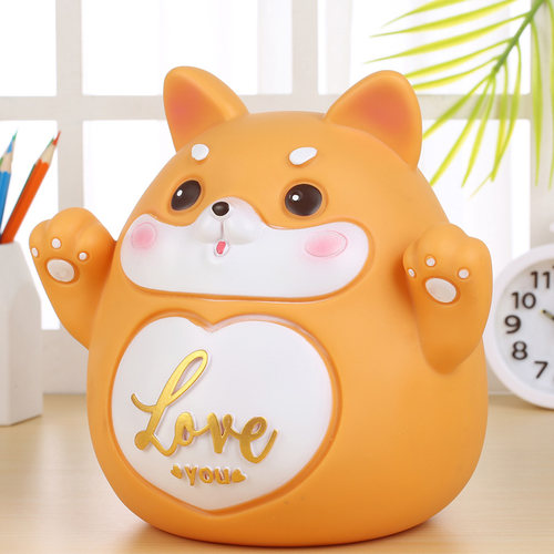 狗狗存钱罐大容量防摔