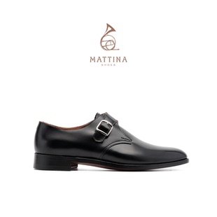 MATTINA2025年秋冬新款正装皮鞋布雷克内线工艺C楦真皮大底孟克鞋
