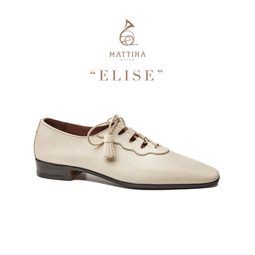 Mattina平跟芭蕾舞鞋流苏皮底