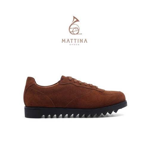 MATTINA2025秋冬新款时尚百搭固特异工艺舒适防滑休闲皮鞋正装