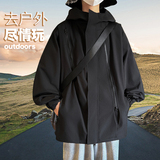 现货春装大码防水冲锋衣外套夹克男JK088P50，男装夹克，电商A018