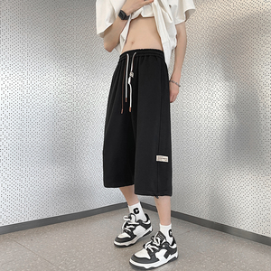 M-6XL 七分裤 优品质款 直播款 新款重磅棉质裤K009P50图片