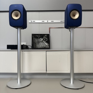 适用于KEF II电脑音响有源无线hifi蓝牙音箱铝合金藏线支架 LSX