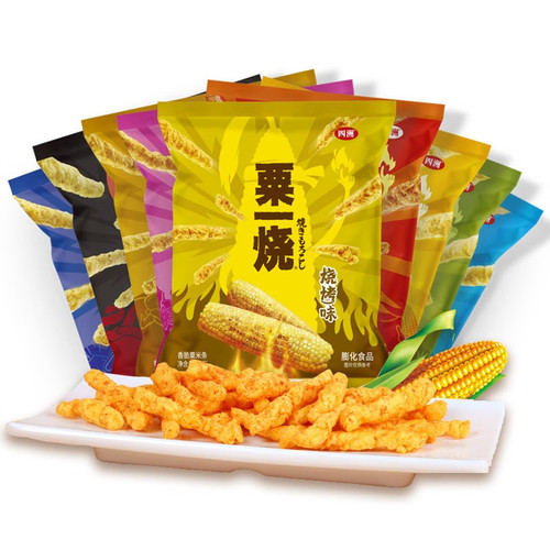 四洲粟一烧80g健康非油炸粟米棒