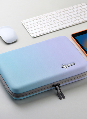 手提平板电脑配件收纳包华为荣耀小米7苹果iPadPro11寸手提14寸防水内胆包Air6硬壳iPad mini7包Air4/10.9寸