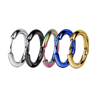 穿刺钛钢日韩风个性嘻哈耳圈同款