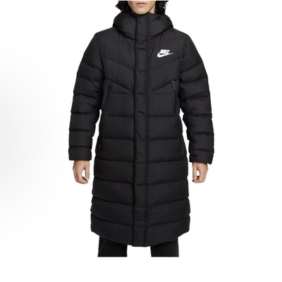 NIKE/耐克男装 运动休闲舒适保暖连帽长款羽绒服IB2963-010