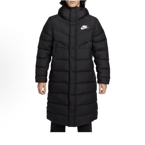 NIKE/耐克男装 运动休闲舒适保暖连帽长款羽绒服IB2963-010