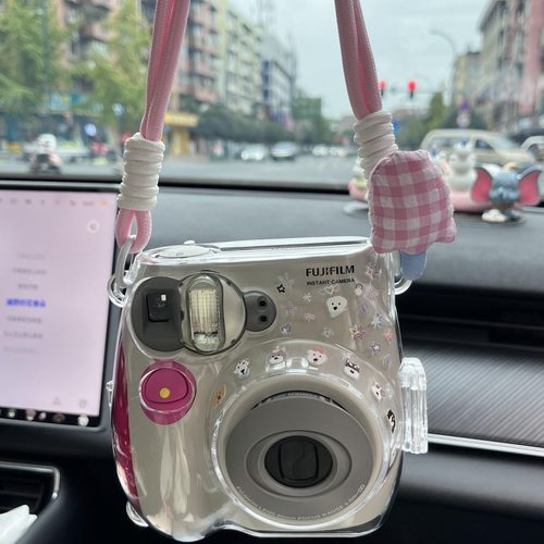 拍立得mini7S/7C保护壳斜挎背带