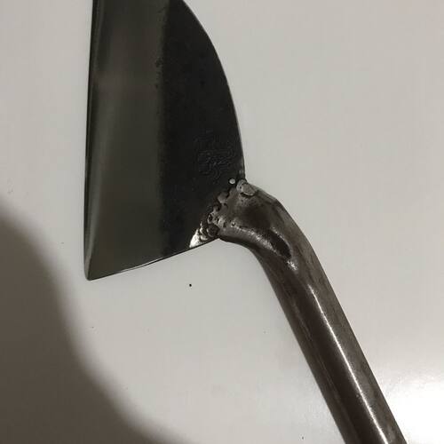 新款大号嫁接刀果树嫁接园林用刀,纯手工锻打进口锋钢材质。i.