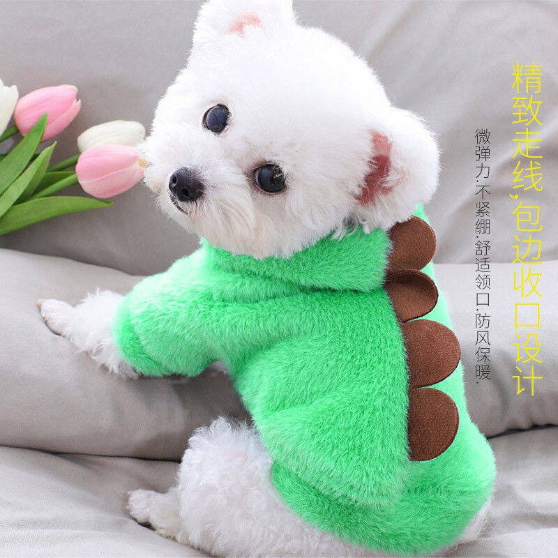 憨憨宠狗狗衣服猫衣服冬季加绒保暖猫咪宠物小型犬泰迪法斗比熊衣属于什么档次？