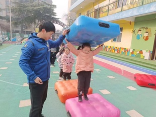 体智能新品 教具道具器材爬垫爬行跳跃感统训练器材趣味运动会训练