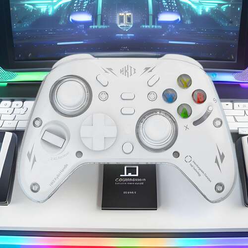 新款麒麟手柄switch蓝牙游戏双霍尔体感震动黑神话悟空PC电视IOS
