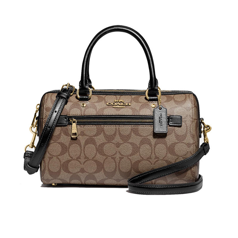 COACH蔻驰女包 女士波士顿包 F83607新款爆款包时尚正品拉链休闲