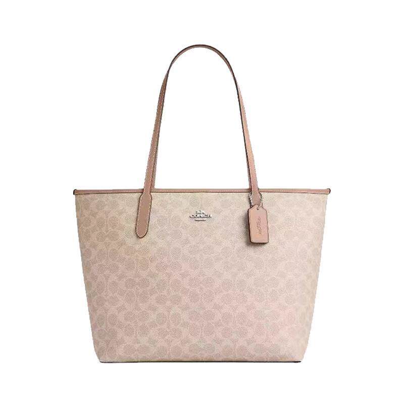 COACH/蔻驰City Tote 女士托特包单肩包通勤大包 手提包