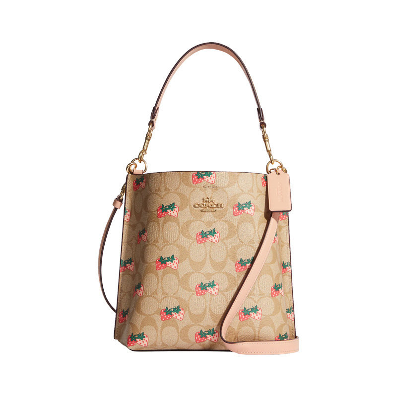 COACH 蔻驰 MOLLIE BUCKET 22 女士单肩斜挎水桶包