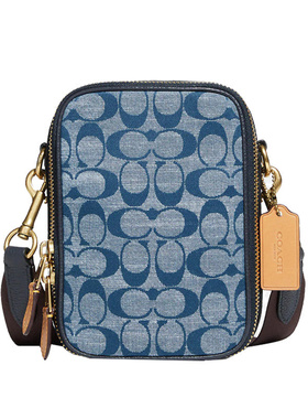 蔻驰 COACH Stanton Chambray 斜挎包 男女通用