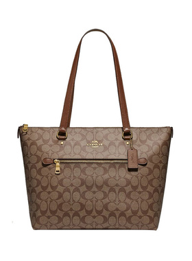 【COACH蔻驰】拉链笑脸系列托特包