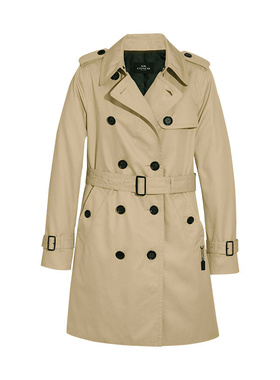 COACH 蔻驰风衣女士翻领中长款经典款风衣外套F34024