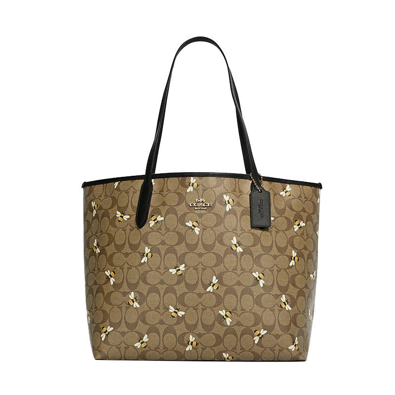 COACH 蔻驰 CITY TOTE 女士托特包单肩包 敞口大包 购物袋 通勤包