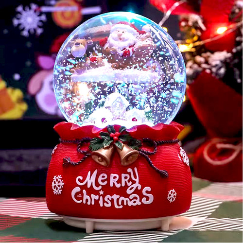 圣诞水晶球八音盒好物返场