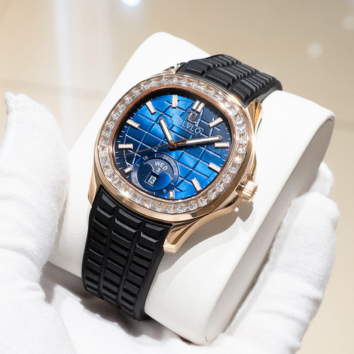 OBLVLO新款午夜蓝手雷机械表