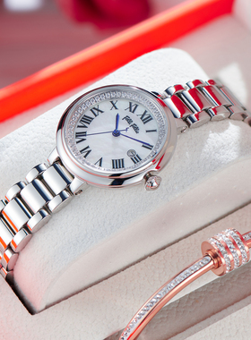 联名FolliFollie芙丽芙丽希腊品牌手表女石英表防水女表