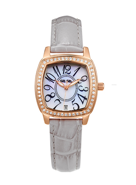 联名FolliFollie芙丽永恒复刻系列-酒桶形复古经典石英女腕表