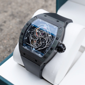 OBLVLO欧宝罗新款 男士 全自动机械表镂空腕表夜光防水赛道限量手表