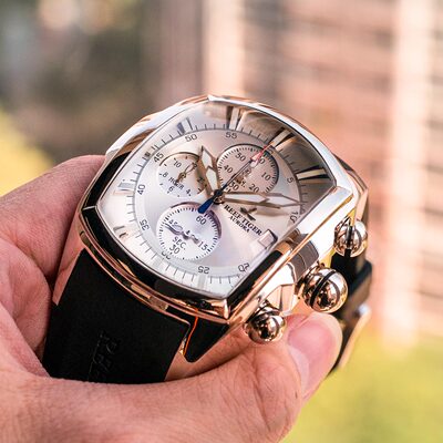 联名瑞夫泰格酒桶形男士手表时尚潮流大表盘石英表运动夜光防水男