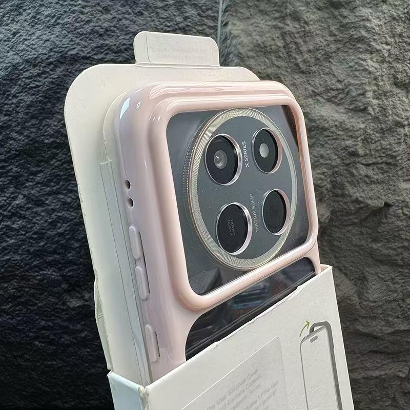 适用x80promax手机壳x70星空壳x60马卡龙x50透明简约超薄防摔