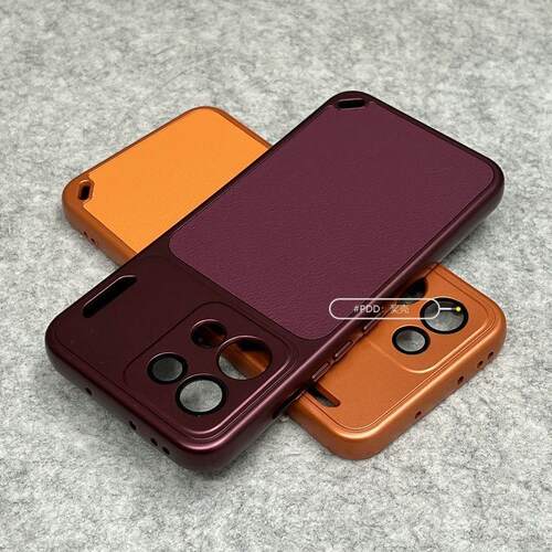 大视窗适用K15手机壳K15Pro素皮贴面K15Pro+自带镜头膜软壳简