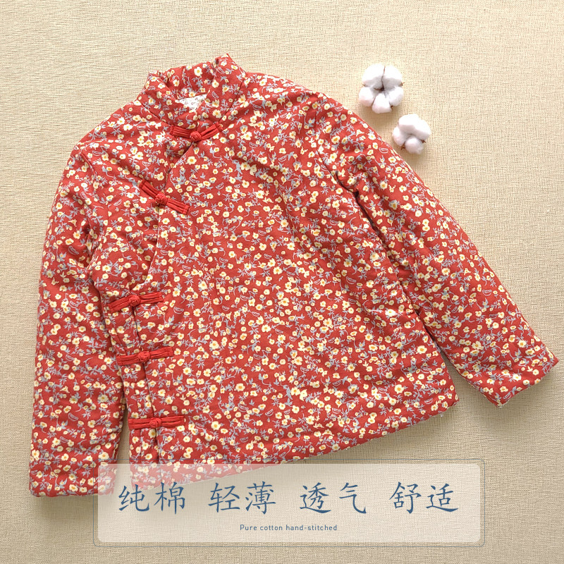 纯棉花手工女士加厚棉衣偏襟中国风保暖成人内胆棉袄外穿棉服外套