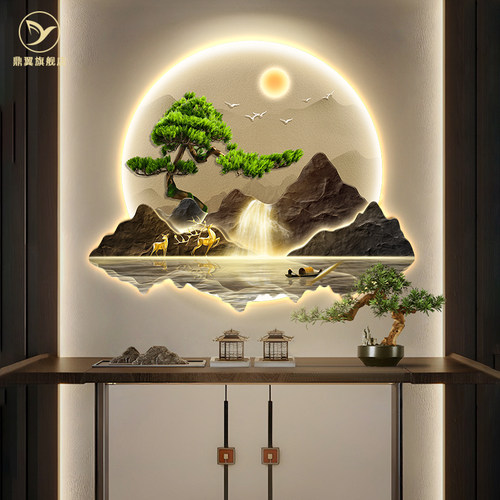 【客厅入户氛围推荐】流水生财