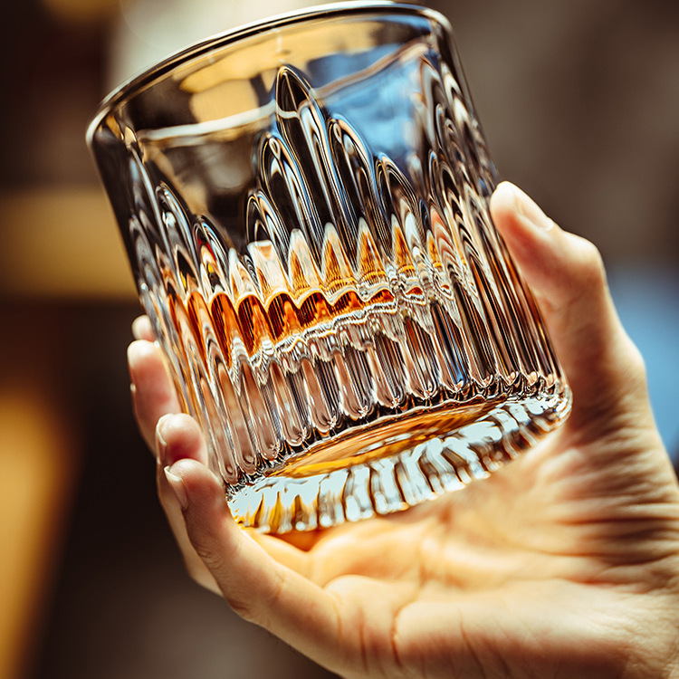 高级感轻奢威士忌酒杯套装