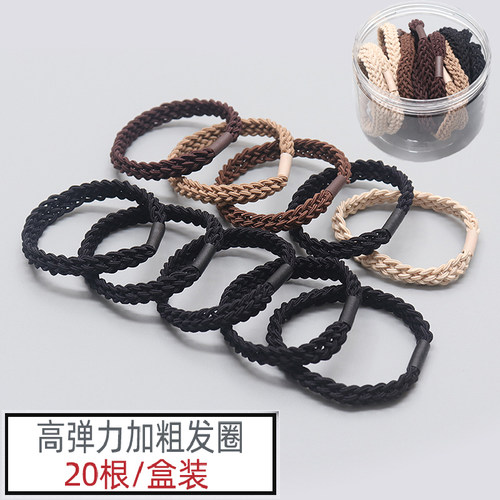 新品橡皮筋简约高弹力耐用发圈