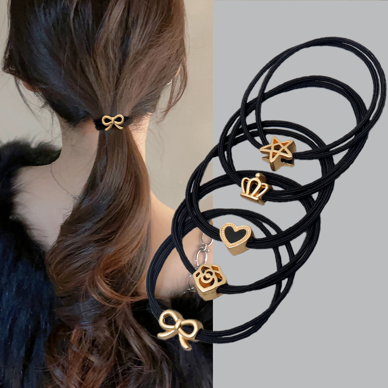 高弹力耐用扎头发头绳