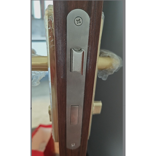 304不锈钢碧桂园旧门换锁体