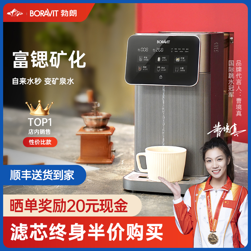BORAVIT勃朗净饮水机家用即热一体直饮机台式净水器反渗透净饮机