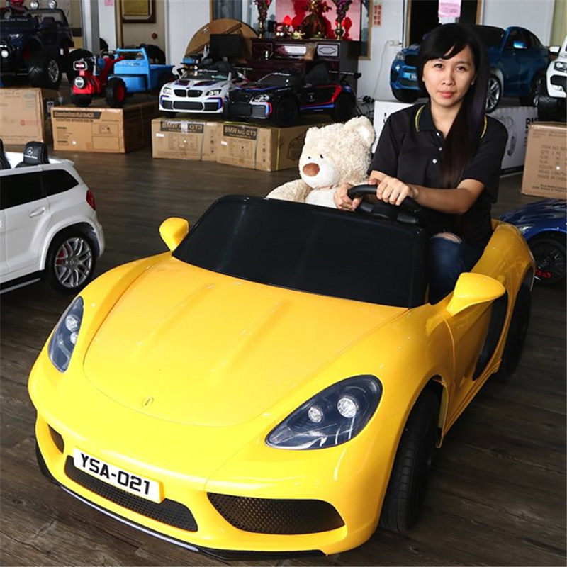 超大儿童电动车可坐大人宝宝汽车带遥控玩具车双人小孩车四轮童车