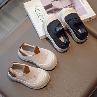 儿童鞋秋季新款运动鞋女童休闲板鞋中小童男童透气网鞋一脚蹬