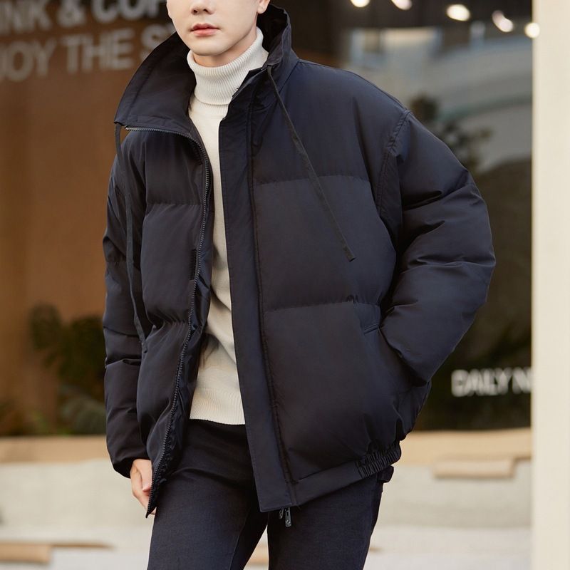 冬季棉服男款立领面包服大码加厚棉衣休闲棉袄保暖羽绒外套男