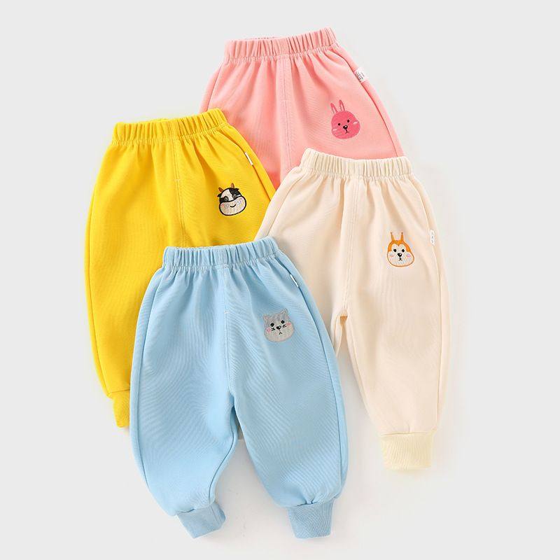 婴儿春秋裤子宝宝休闲儿童新款长裤男童女童卫裤童装运动裤休闲裤