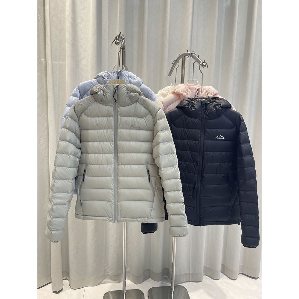90白鸭绒排骨羽绒服女短款轻薄2025冬季新款连帽情侣小个子外套男,女装/女士精品,羽绒服,淘宝优惠券,粉丝福利购,淘宝优惠卷