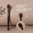 逆龄檀木T58火苗高光腮红刷圆头火苗形柔软新手便携多功能化妆刷