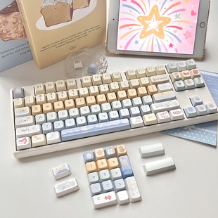 原厂高度适配机械键盘键帽 花火大会 库洛洛 日系烟花夏天