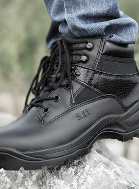 春秋作战训靴男超轻战术鞋靴低帮特种兵靴美式战靴沙漠靴快反靴女