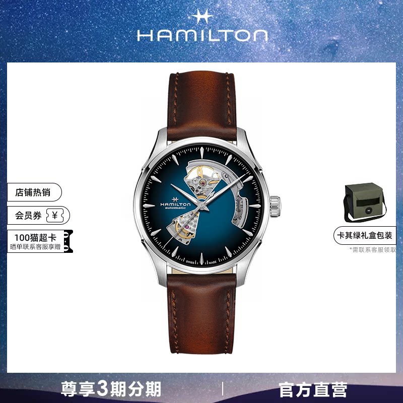 Hamilton瑞士时尚自动上链机芯图片